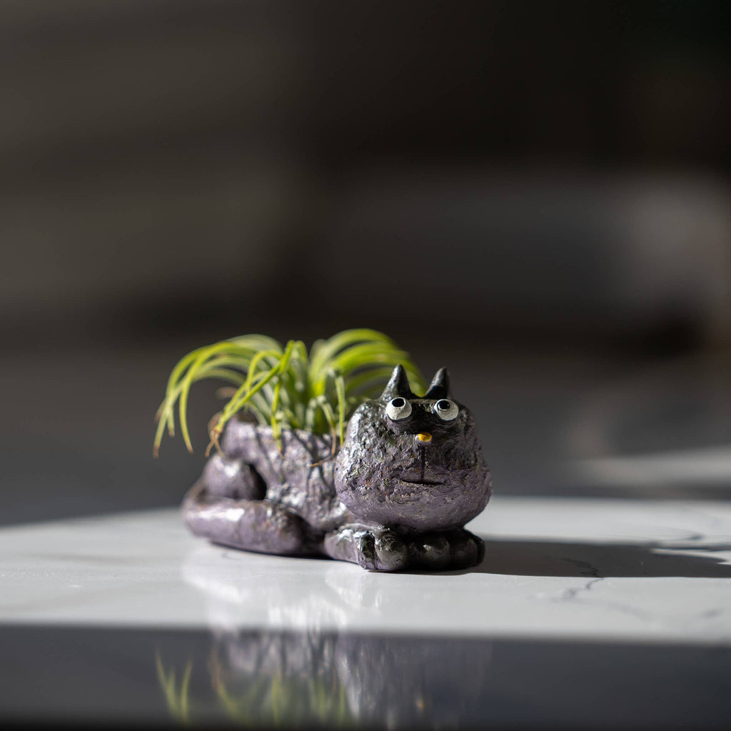 Baby Violet Mini Blobhouse Planter