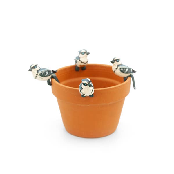 Small Ornamental Blue Jays