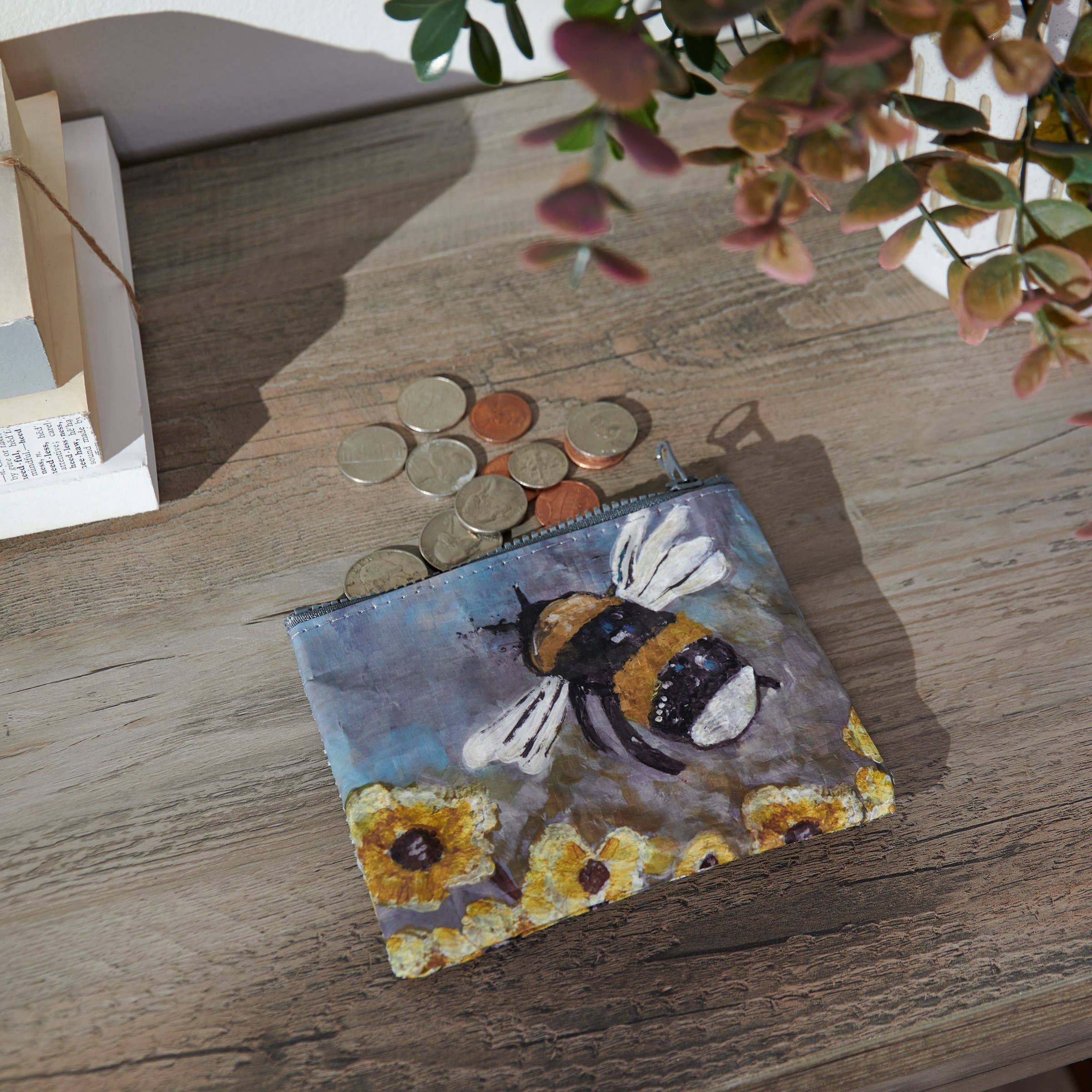 Bumblebee Zipper Wallet